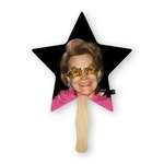 Personalized Fans - Star Shaped Hand Fan