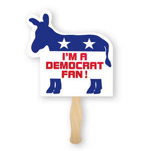 Custom Promotional Donkey Shaped Thrifty Hand Fan