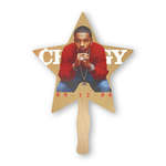 Promotional Fans - Star Shaped Thrifty Hand Fan