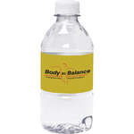 Customized Summer Products - Flat Cap Bottled Water - 12oz
