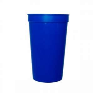 Custom Promotional Stadium Cup - 22oz Smooth Plastic