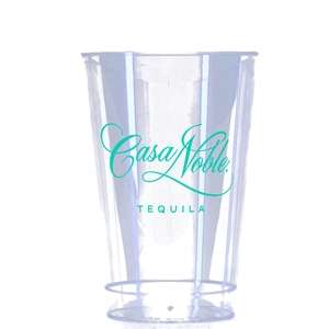 Custom Promotional Clear Plastic Tumbler Cup - 12 oz