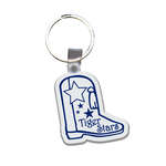Wholesale Stock Keychains - Boot Soft Plastic Custom Key Chain 2"