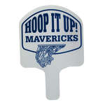 Business Fans - Backboard Plastic Hand Fan