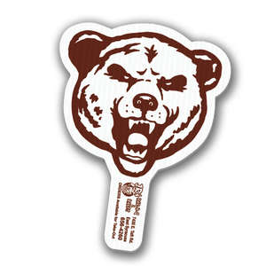 Custom Promotional Bear Plastic Hand Fan