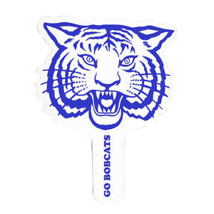 Custom Promotional Tiger Plastic Hand Fan