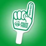 Logo Fans - #1 Finger Plastic Hand Fan
