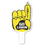 Business Fans - #1 Paw Finger Plastic Hand Fan