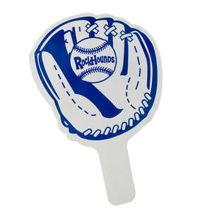 Custom Promotional Baseball Glove Plastic Hand Fan