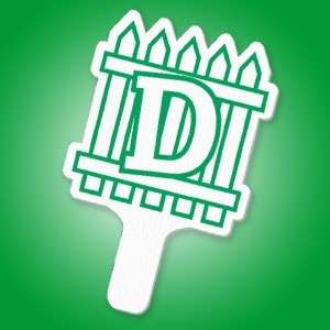 Custom Promotional D Fence Plastic Hand Fan