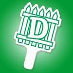 Promotional Fans - D Fence Plastic Hand Fan