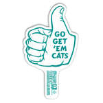Logo Fans - Thumbs Up Plastic Hand Fan