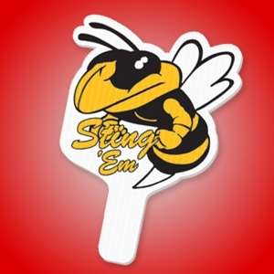 Custom Promotional Hornet Plastic Hand Fan