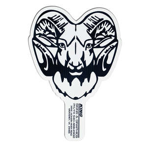 Custom Promotional Ram Plastic Hand Fan