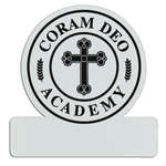 Imprinted Badges - Diamond Badge 3-1/2"x3-1/2"