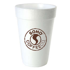 Custom Promotional Hot - Cold Foam Cups 16oz