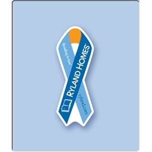 Custom Promotional Ribbon Bookmark - 2" x 8" (Laminated)