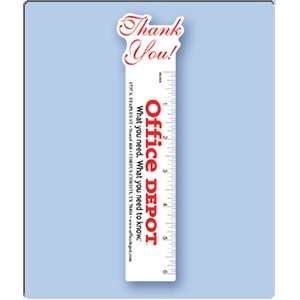 Custom Promotional Thank You Bookmark - 2" x 8" (Unlaminated)