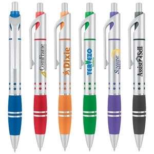 Custom Promotional 2-Tone Metallic Ballpoint Pen