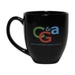 Personalized Bistro Coffee Mugs - Colored Bistro Mug - 16 oz