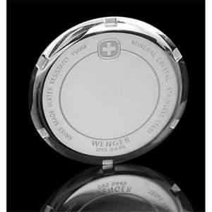 Wenger Mens Rallye Des Alpes Black Strap Chronograph