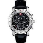 Promotional Watches - Wenger Mens Rallye Des Alpes Black Strap Chronograph
