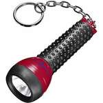 Promotional Flashlight Keychains - Garrity 1Aaa G-Tech - Rubber Grip
