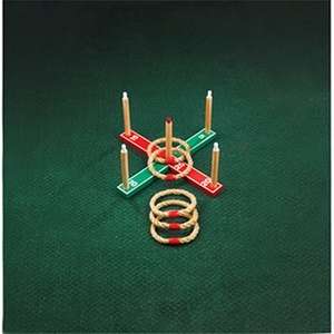 Solace Ring Toss Game - Black 
