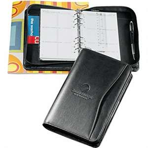 Custom Promotional Day-Timer Kingston Zippered Portable Planner