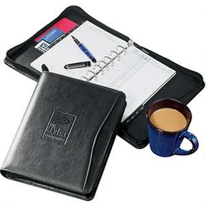 Custom Promotional Day-Timer Kingston Zippered Desk Planner