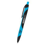 TWO-TONE SLEEK WRITE RUBBERIZED PEN