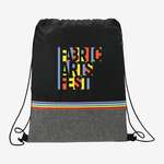 Rainbow RPET Drawstring Bag