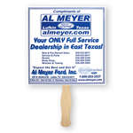 Square Shaped Thrifty Hand Fan
