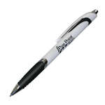 White Crest Grip Pen