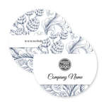 Elegant Endive Coaster 3-5/8" Circle