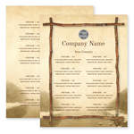 Woodland Mill Menu 8-1/2"x11" Rectangle Vertical