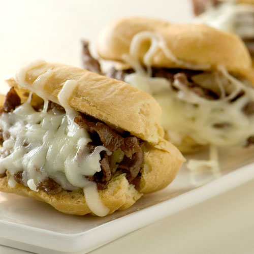 DIY Cheesesteaks