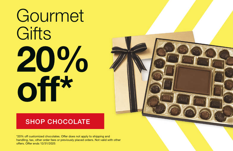 Get 20% off Chocolate 