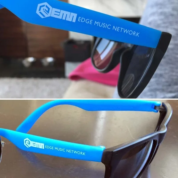 Neon Rubberized Sunglasses