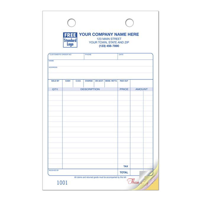 Sales Forms for Featured Categories