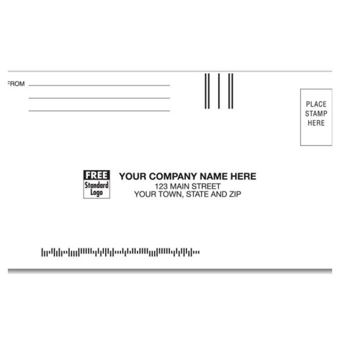 Courtesy reply envelope