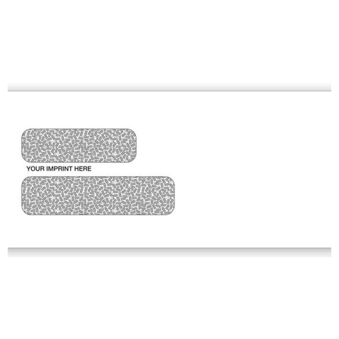 Double window check envelope