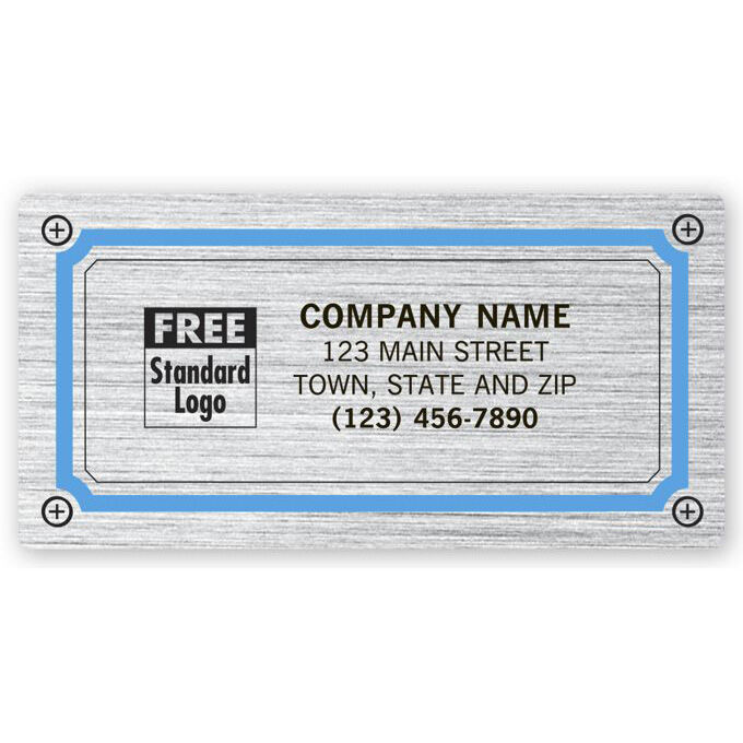 Custom advertising label