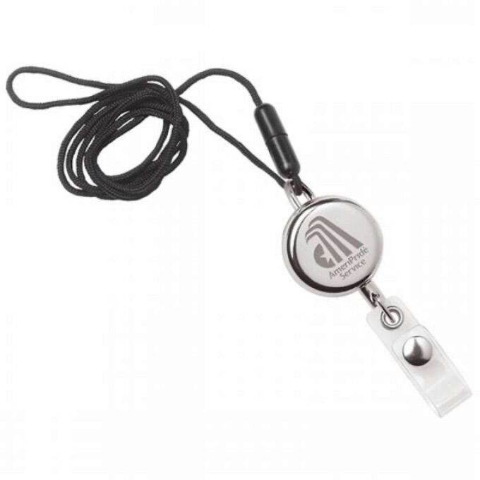 Dual function metal badge holder