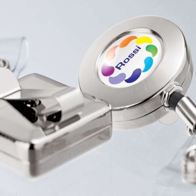 Metal badge reel