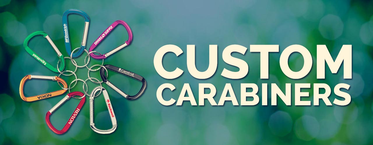 Custom Carabiners Personalized with your Logo