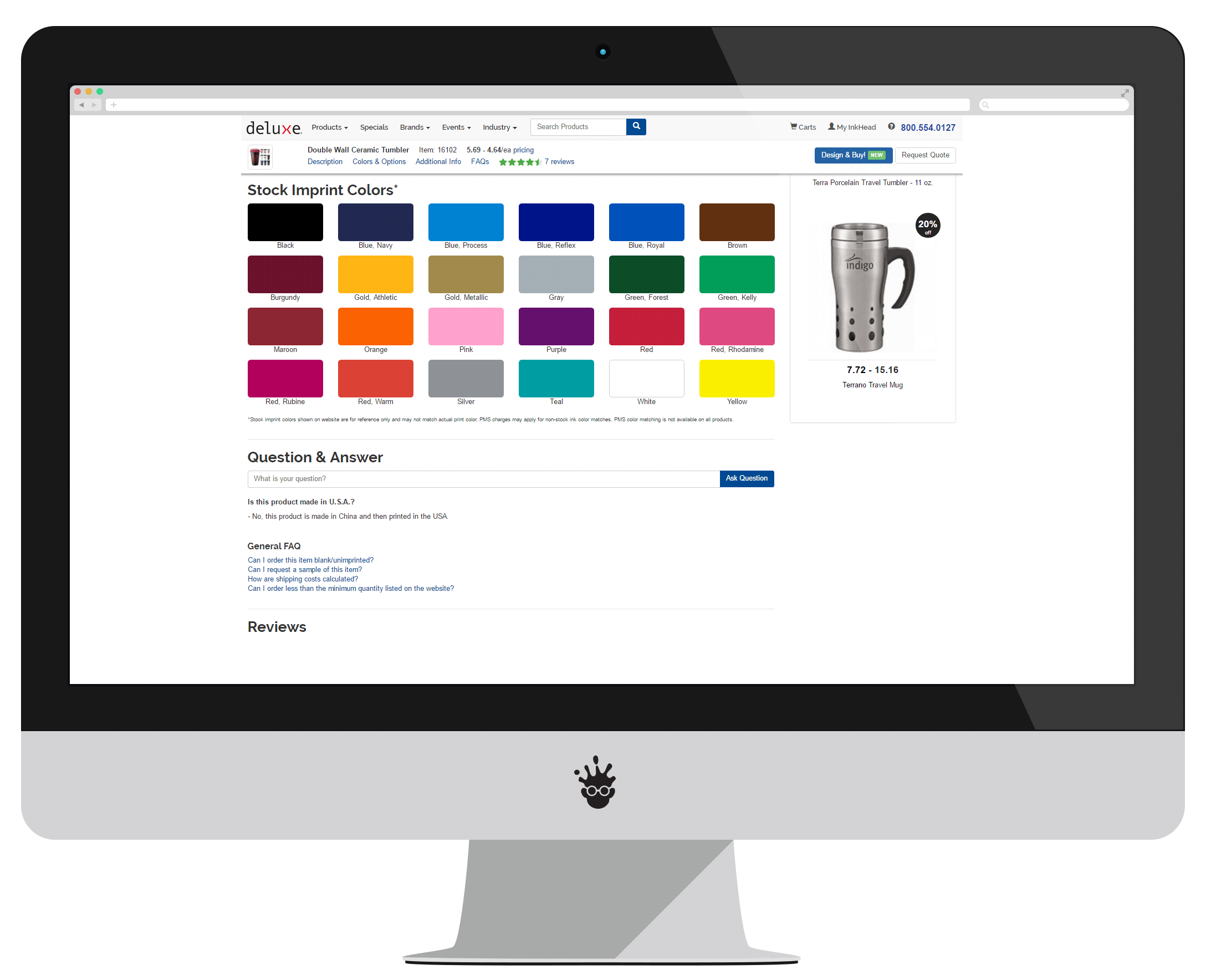 Choosing Your Imprint Color