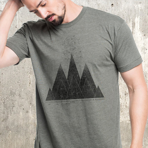 One Color Black Silkscreen