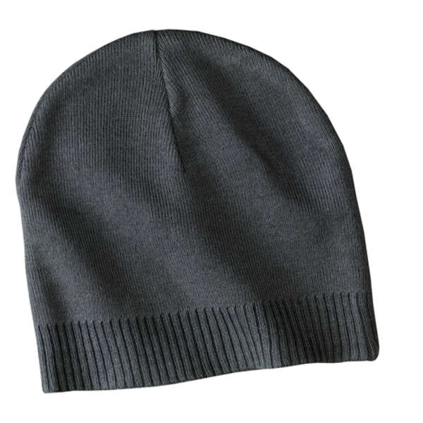 Order Custom Port Authority 100% Cotton Beanie - Dark/All