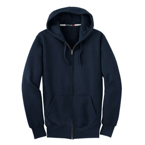 Sport-Tek Super Heavyweight Full-Zip Dark Hooded Sweatshirt